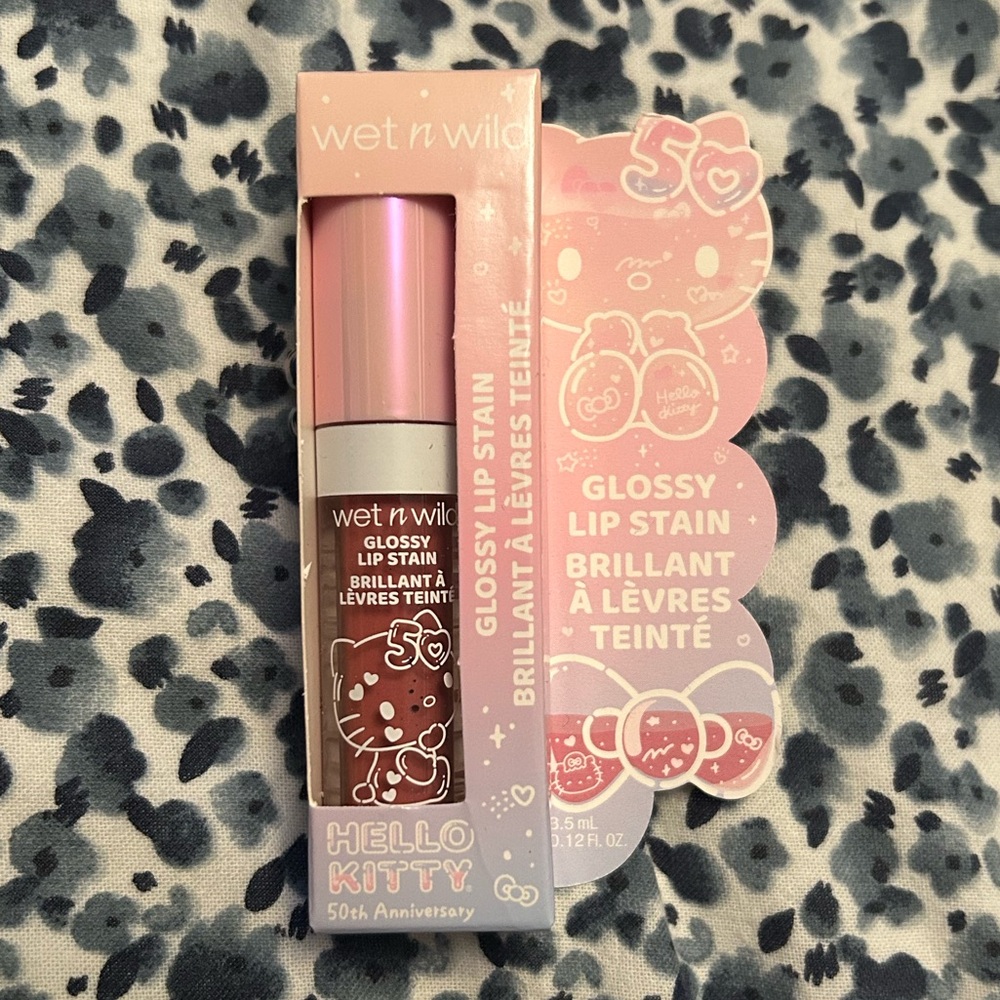 Wet N Wild x Hello Kitty glossy lip stain
